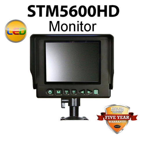 STM5600HDM - HEAVY DUTY 5.6" STM5600HDM  FOR REARVIEW BACKUP SYSTEM