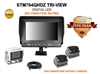 ULTRA HEAVY DUTY 7" TRI-VIEW REAR VIEW BACK-UP CAMERA KIT