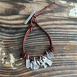 Leather Knot Bracelet