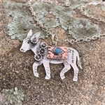 "Nice" Donkey Pendant