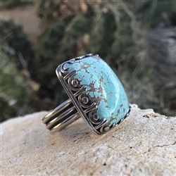 Turquoise Cocktail Ring