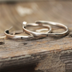 Faith Hoop Earrings