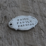 Personalized Vintage Oval Tag