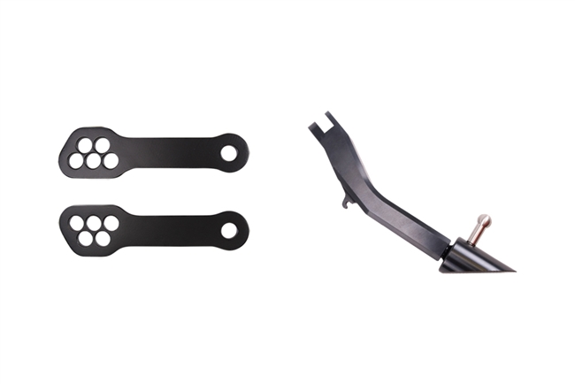 T-Rex Racing 2017 - 2018 Triumph Tiger 1200 Explorer XCA / XCX / XR / XRX / XRT  Adjustable Kickstand & Lowering Links
