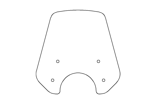 T-Rex Racing 2024 - 2026 BMW R 18 Roctane Windshield