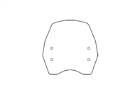T-Rex Racing 2025 Husqvarna Vitpilen 801 Windshield