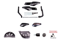 T-Rex Racing 2016 - 2020 KTM RC 390 No Cut Frame Front Axle Sliders Case Covers Spools