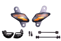 T-Rex Racing 2014 - 2019 KTM 1290 Super Duke R No Cut Frame Front & Rear Axle Sliders Case Covers Bar Ends