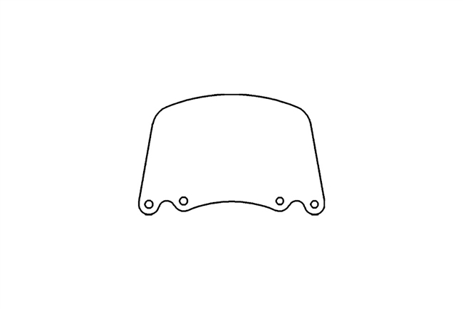 T-Rex Racing 2024 Honda Rebel 1100T Windshield