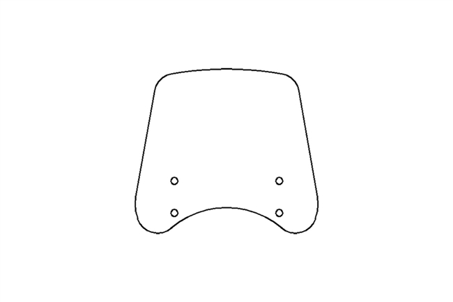 T-Rex Racing 2025 - 2026 Honda Rebel 500 SE Windshield