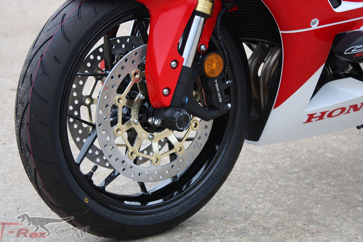 T-Rex Racing 2012 - 2016 Honda CBR1000RR No Cut Frame Front Axle