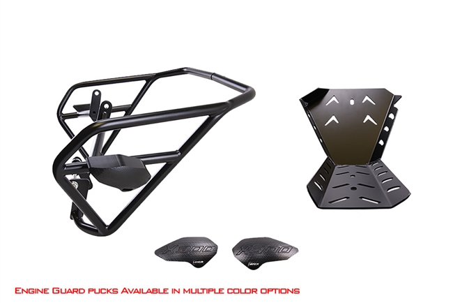 T-Rex Racing 2017 - 2025 Kawasaki Versys-X 300 Engine Guard Crash Cages Skid Plate
