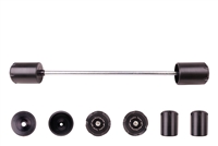T-Rex Racing Kawasaki Ninja 650 / ABS / KRT / Z650 / Z900 Rear Axle Sliders
