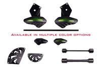 T-Rex Racing 2015 - 2020 Kawasaki Ninja H2 H2R No Cut Frame Front & Rear Axle Sliders Case Covers Spools
