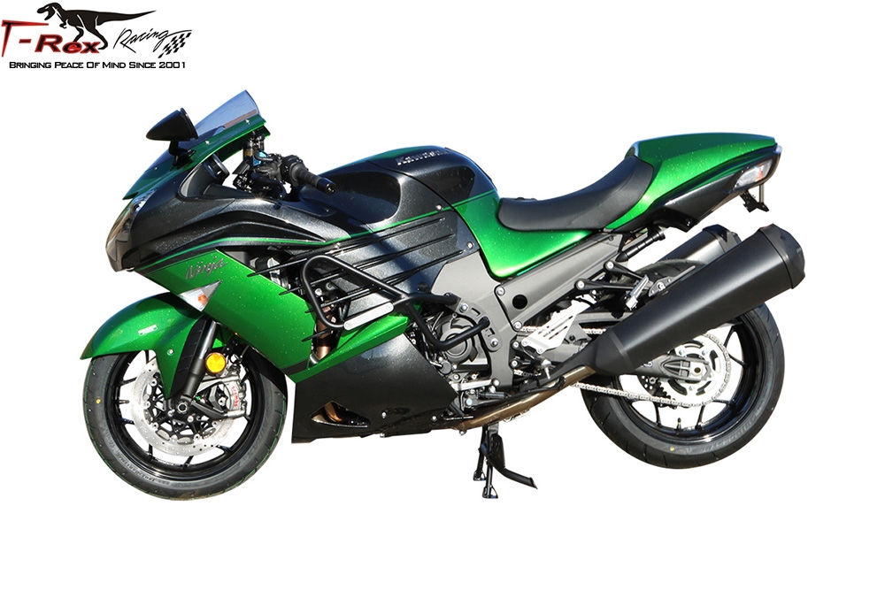 ZX-14R KAWASAKI 純正 グラブバー タンデムバー タンデムグリップ ZX14 ZX14R ZZR1400 刻印 46075 / 1104  - オートバイ