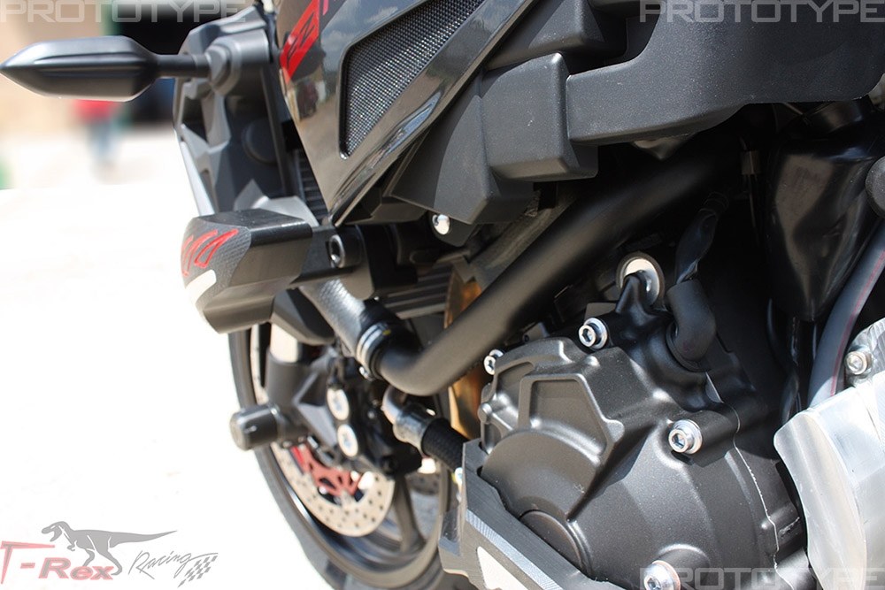 T-Rex Racing 2016 - 2022 Yamaha FZ-10 MT-10 No Cut Frame Sliders