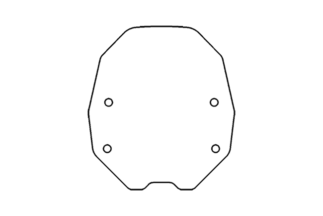 T-Rex Racing 2021 - 2023 Yamaha FZ-07 / MT-07 / XSR700 Windshield