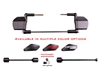 T-Rex Racing 2014 - 2019 Suzuki DL1000 / V-Strom 1000 No Cut Frame Front & Rear Axle Sliders Spools