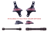 T-Rex Racing 2010 - 2014 Ducati Multistrada 1200 Frame Front & Rear Quick Release Axle Sliders