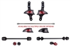 T-Rex Racing 2008 - 2016 Ducati Diavel No Cut Frame Front & Rear Axle Sliders