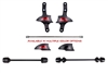 T-Rex Racing 2008 - 2018 Ducati Diavel No Cut Frame Front & Rear Axle Sliders