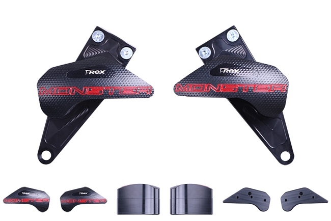 T-Rex Racing Ducati Monster 821 / 1200 No Cut Frame Sliders