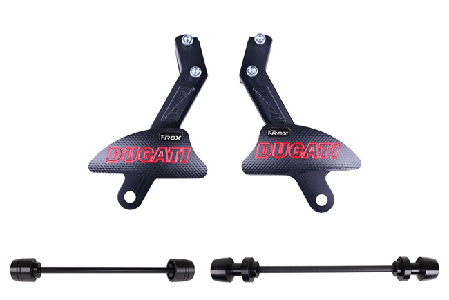 T-Rex Racing Ducati Multistrada 950 / 1200 / S No Cut Frame Front & Rear Sliders