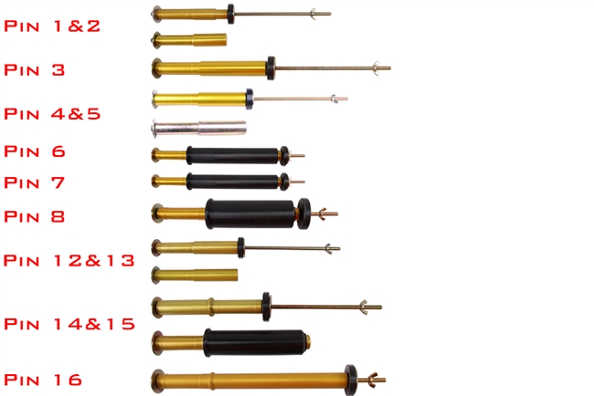 T-Rex Racing Single Sided Swing Arm Stand Pins