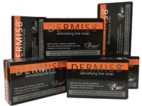 Dermis 8Ã‚Â° Detoxifying Coconut Charcoal Soap Bar 200g (6 pack)