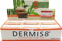 Dermis 8Â° Exfoliating Carrot and Jojoba Soap Bar 125g (12 pack)