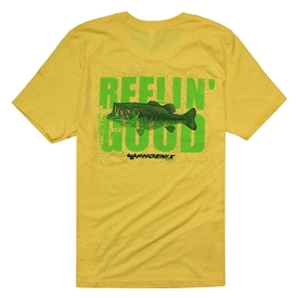 Reelin Good Tee - Heather Yellow Gold