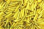 Bugle Bead, 11MM, #5, Vintage, Czechoslovakian, Yellow Gold