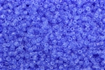 Bugle Bead, 2MM, #1, Czechoslovakian, Vintage, Matte Finish, Hex Cut, Blue