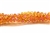 Bead, Crystal, Rondelle, Faceted, 3MM X 4MM, Light Tangerine AB