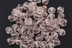 Bead, Crystal, Bicone, Faceted, 4MM, Light Peach