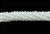 Bead, Crystal, 3MM X 4MM, Rondelle, White Opal