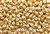 Super Duo 2 Hole Czech Beads / Silky Gold
