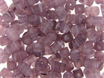 Purple Matte Finish Czech Bead / Rectangle 11MM X 8MM