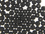 Black Czech Bead / Round 8MM