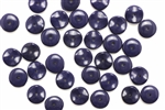 Bead, Czech, Disc, Glass, Vintage, 9MM, Blue