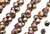 Bead, Mushroom Button, Czech Beads, 7MM, Etched, Infernal