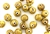 Mustard Yellow Earth Tone Porcelain Beads / 10MM Round