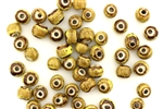 Mustard Yellow Earth Tone Porcelain Beads / 6MM Round