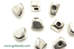 "Pewter" Beads / 8MM Nugget,Antique Silver