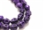 Gemstone Bead, "Turquoise", Magnesite, Skull, Purple, 13MM