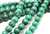 Gemstone Bead, "Turquoise", Magnesite, Round, Dark Turquoise Green, 10MM