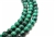 Gemstone Bead, "Turquoise", Magnesite, Round, Dark Turquoise Green, 8MM