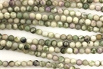 Gemstone Bead, Peace Stone, Round, 4MM