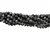 Gemstone Bead, Snowflake Obsidian, Round, 4MM