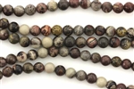 Gemstone Bead, Artistic Jasper, Round, 6MM